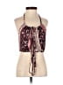 Shein Pink Burgundy Tank Top Size 4 - photo 1
