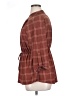 Unbranded Plaid Brown 3/4 Sleeve Top Size 0X (estimated) - photo 5