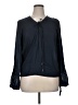 Jessica Simpson 100% Modal Blue Long Sleeve Blouse Size XL - photo 1