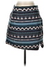 Greylin 100% Polyester Graphic Teal Blue Casual Skirt Size XS - photo 1