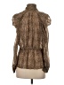 Zara Animal Print Brown Sleeveless Blouse Size S - photo 2
