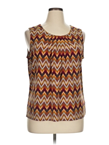Evan Picone Sleeveless Blouse (view 1)