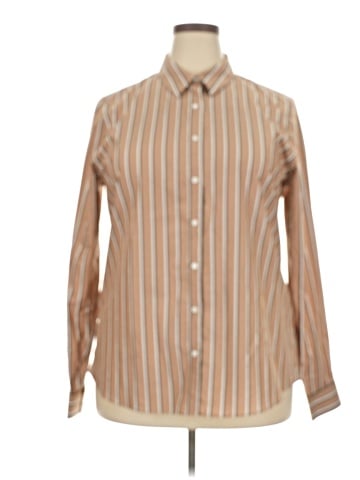 Lands' End Long Sleeve Button-Down Shirt (view 1)