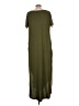 Unbranded Solid Green Casual Dress Size L (estimated) - photo 2