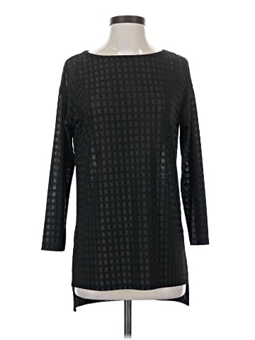 Zara W&B Collection Long Sleeve Blouse (view 1)