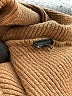 Hyfve Brown Turtleneck Sweater Size M - photo 8