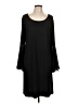 MSK Solid Black Casual Dress Size L (estimated) - photo 1