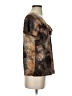 DressBarn Brown Short Sleeve Top Size S - photo 4