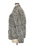Lands' End 100% Cotton Animal Print Silver Long Sleeve Blouse Size 18 (tall) - photo 5