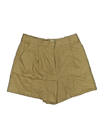 Zara Khaki Shorts (view 1)