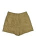 Zara Solid Tan Khaki Shorts Size S - photo 1