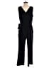 Ann Taylor LOFT Solid Black Jumpsuit Size 4 - photo 2