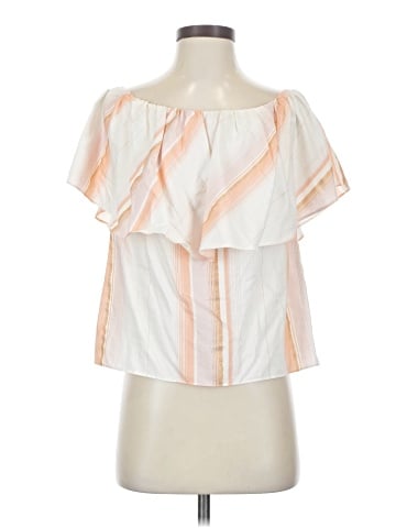 Amanda Uprichard Short Sleeve Blouse (view 1)