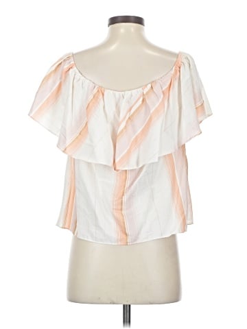 Amanda Uprichard Short Sleeve Blouse (view 2)