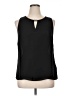 Laundry by Shelli Segal 100% Polyester Black Sleeveless Blouse Size XL - photo 1