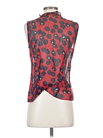 Nanette Lepore Sleeveless Silk Top (view 2)