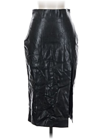 Superdown Faux Leather Skirt (view 1)