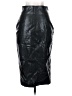 Superdown 100% Polyester Black Faux Leather Skirt Size S - photo 2
