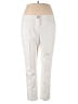 Unbranded Solid White Casual Pants Size 20 (estimated) - photo 1
