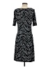 Ellen Tracy Chevron-herringbone Black Cocktail Dress Size S - photo 2