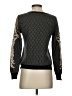 Lucca Couture 100% Acrylic Paisley Black Pullover Sweater Size S - photo 2
