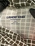 Lands' End Houndstooth Gray 3/4 Sleeve Blouse Size 3X - photo 7
