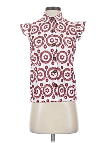 Waverly Grey Sleeveless Blouse (view 1)