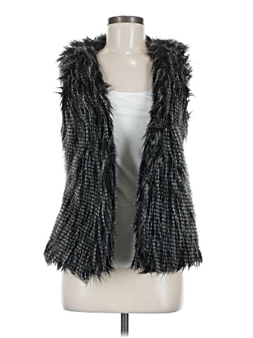 Material Girl Faux Fur Vest (view 1)