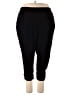 Torrid Solid Black Active Pants Size 3X Plus (3) - photo 1