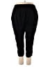 Torrid Solid Black Active Pants Size 3X Plus (3) - photo 2