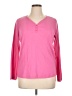 Charter Club 100% Cotton Pink Pullover Sweater Size XL - photo 1