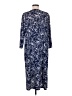 Assorted Brands Paisley Blue Casual Dress Size M - photo 2