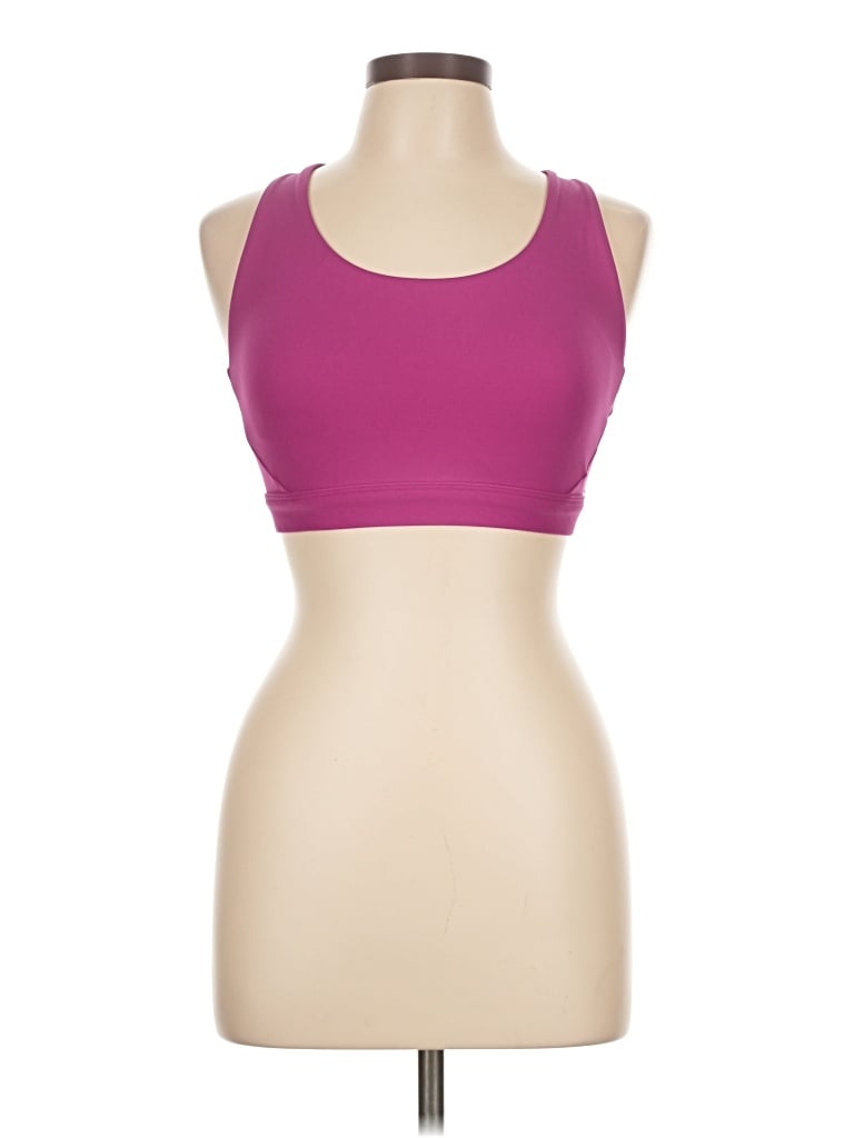 Pre-owned Athleta Sports Bra In Pink
