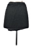 Leith Solid Black Casual Skirt Size XS - photo 2