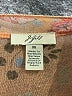 J.Jill 100% Polyester Orange Long Sleeve Blouse Size M - photo 7