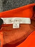 Flat White Orange Long Sleeve Blouse Size S - photo 7