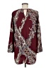 Renee C. 100% Polyester Burgundy Long Sleeve Blouse Size M - photo 2