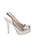 Enzo Angiolini Metallic Silver Pink Sandals Size 7 - photo 1