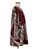 Renee C. 100% Polyester Burgundy Long Sleeve Blouse Size M - photo 4