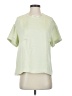 Greylin 100% Polyester Green Short Sleeve Blouse Size S - photo 1