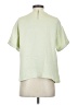 Greylin 100% Polyester Green Short Sleeve Blouse Size S - photo 2