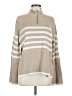 Rails Stripes Tan Wool Sweater Size M - photo 1