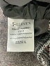 Elleven 100% Polyester Tweed Gray Blazer Size L - photo 7