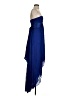 BCBGMAXAZRIA 100% Silk Solid Blue Cocktail Dress Size 2 - photo 4