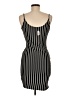 Haute Monde Stripes Black Cocktail Dress Size M - photo 2