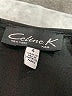 Celine K Color Block Black Casual Dress Size 4 - photo 7