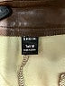 Shein 100% Polyester Metallic Gold Shorts Size M (tall) - photo 3