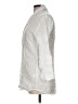 100% CAPRI Solid White Ivory 3/4 Sleeve Button-Down Shirt Size L - photo 5