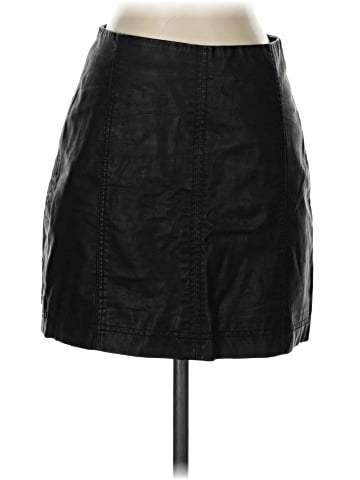 Free People Faux Leather Skirt (view 1)