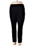 Peter Nygard Solid Black Casual Pants Size L - photo 2